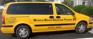 Myrtle Beach Shuttle new van