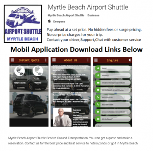 airport shuttle mobil application