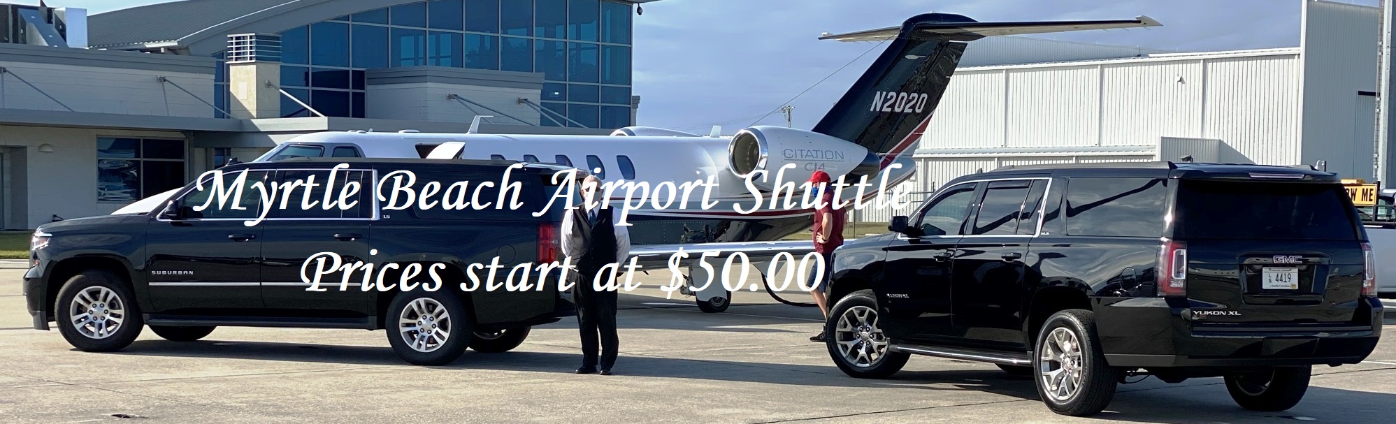Myrtle Beach Airport Transportation Types Starting at $50.00
